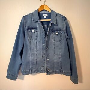 Croft & Barrow Light Blue Jean Jacket
